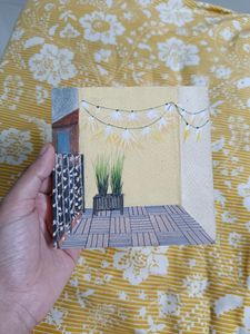Lights Theme Hand painted Postcards