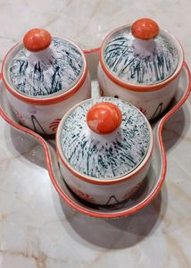 Jars And Crockery Set