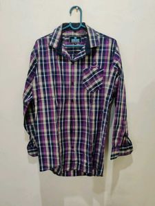 Checked Long Sleeve Shirt