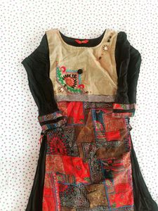 Boho Patchwork Dress