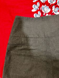 Wide Leg High-rise Trousers