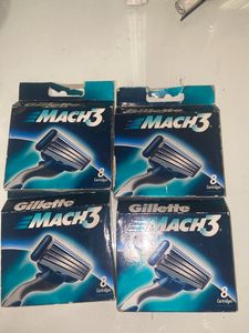 Gillette Mach 3 Shaving Cartridges Razor (8Pack)