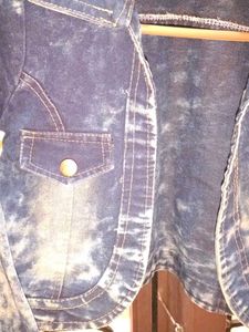 Acid Wash Denim Jacket
