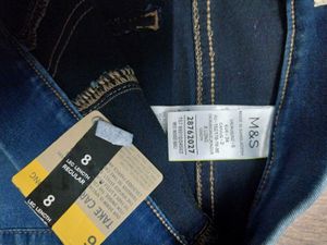 Denim Looking Jeggings Brand New