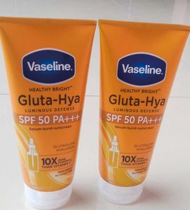 Combo Of 2 Vaseline SPF 50 Sunscreen