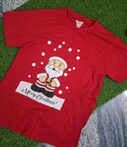 Festive Santa Graphic Tee