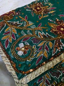 Expansive Embroidery 🪡 Saree With Blouse