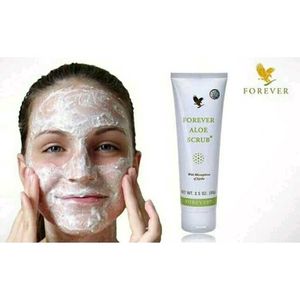 Forever Aloe Scrub ( Imported ) With Jojoba Oil