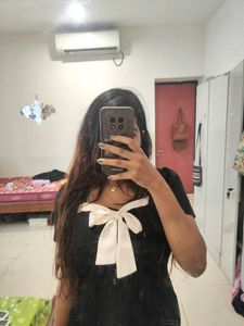 Sailor Bow Mini Dress