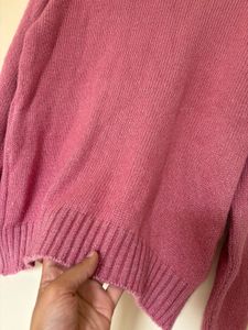 Hey Pink Sweater