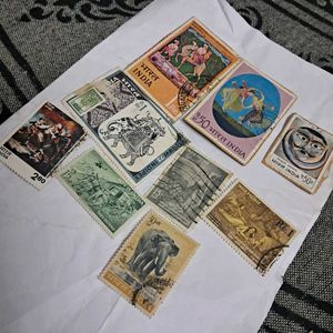 Indian Vintage Stamps (Circulated)