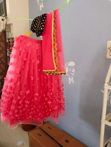 Full Flair Flower Lehenga Choli