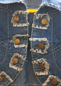 Denim Short Coat