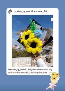 Handmade Sunflower Bouquet