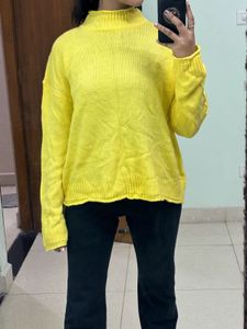Yellow Pullover Sweater