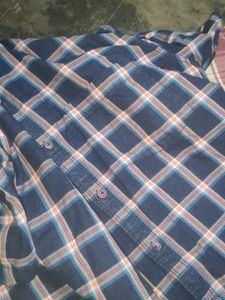 Blue Checkered Shirt