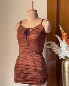 Ruched Bodycon Dress