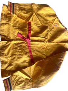 Yellow Kids Shirt And  Blue One