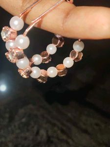 Pearl &amp; Crystal earrings