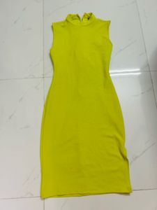 Bodycon Light Green Dress