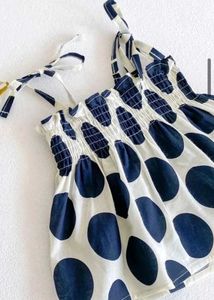 Cute Polka Dot Baby Outfit