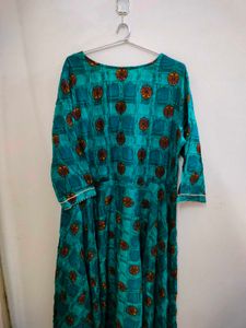 Elegant Green Dress (3XL SIZE)
