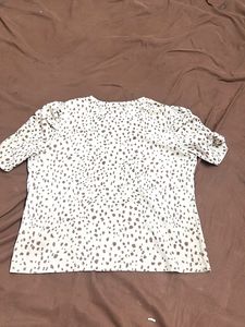 Spotted Print Top