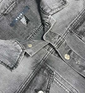 Vintage Black Denim Jacket