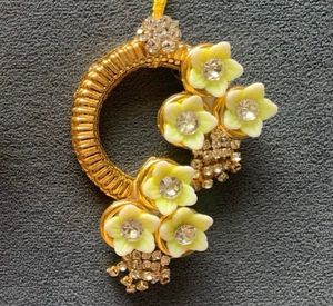 Cute Floral Lumba For Rakshabandhan