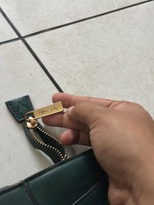 Allen Solly Green Handbag