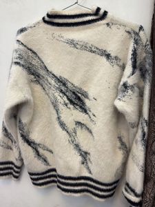 Stylish Striped Knit Sweater