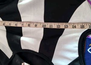 Black &amp; White Short Dress