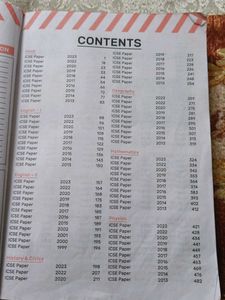 10 Years Solved Papers - 2024 CISCE