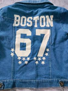 Distressed Denim Jacket
