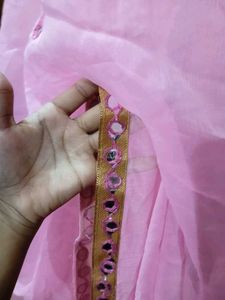 Pink Kurta With Dupatta