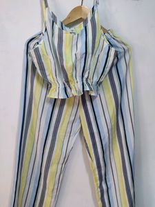 Street Style Store Crop Top Co-ord Set