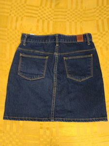 Denim Mini Skirt