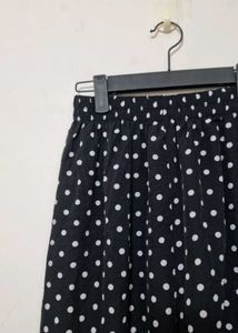 Polka Dot Wide Leg Pants