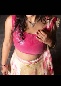 Floral  Blingy Designer Lehenga Choli Set