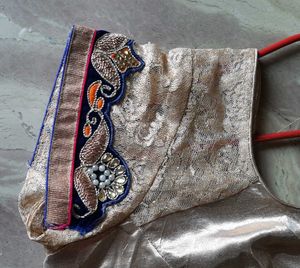 Pure Chiffon Party Wear Saree | Heavy Work