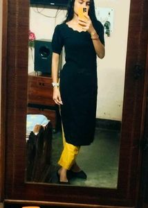 Rayon Kurta With Pure Cotton Trouser