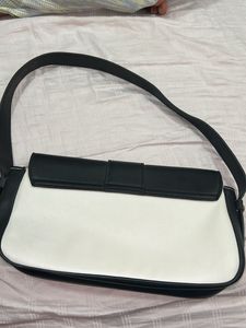 Evening Black &amp; White Westside Bag