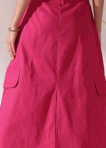 Pink Cargo Skirt