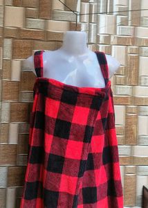 Red &amp; Black  Bathrobe