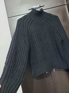 H&amp;M Chunky Knit Turtleneck Sweater