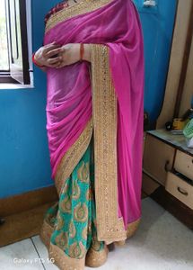 Heavy Party Wear Saree For Woman