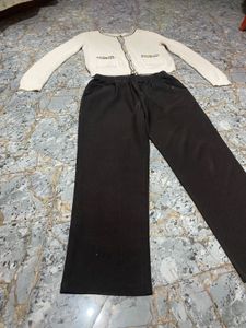 Cardigan And Pant Set