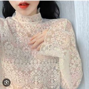 Lace Mock Neck Top