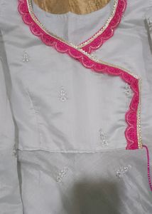 Design And  Stitched Kurti Pair With