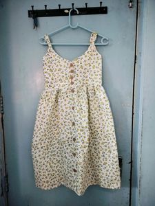 Casual Summer Knee Length Frock